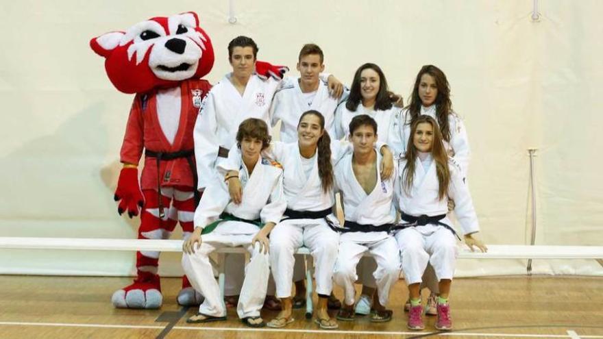 El Judo Avilés vuelve a llenar el tatami