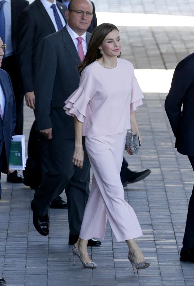 Letizia Ortiz, espectacular de Zara