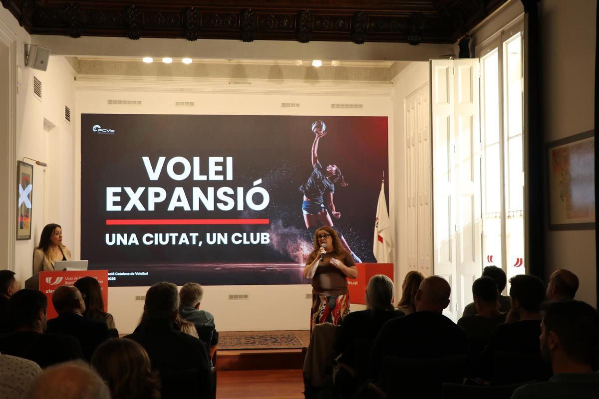 Maribel Zamora, durante la presentación del nuevo proyecto