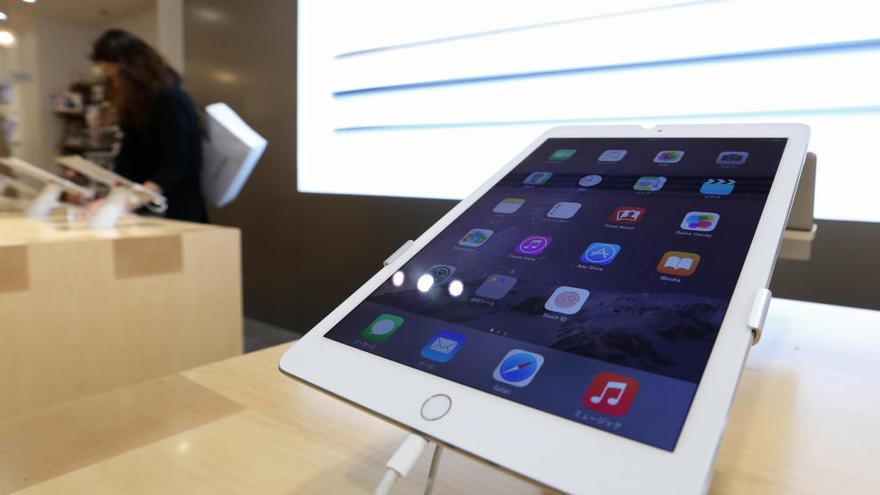Imagen de un iPad, la tableta de Apple.