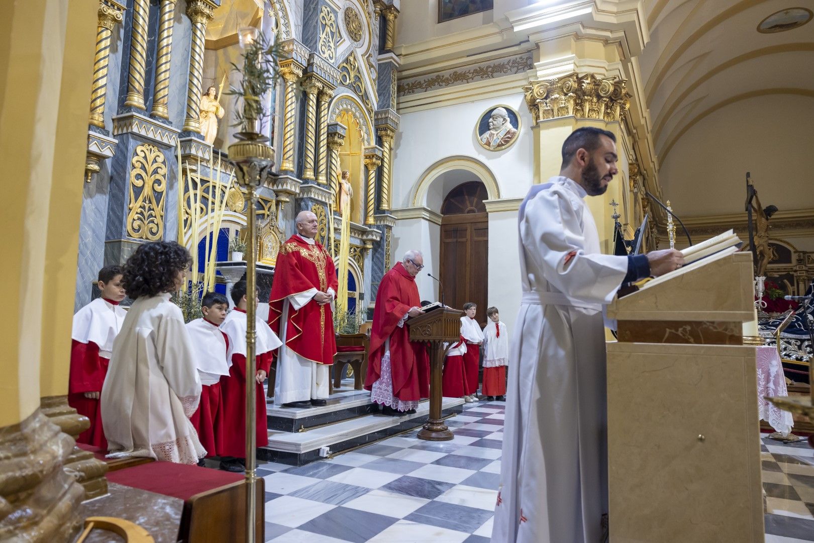 Bendición y procesión de Las Palmas en Torrevieja de Domingo de Ramos en la Semana Santa 2024