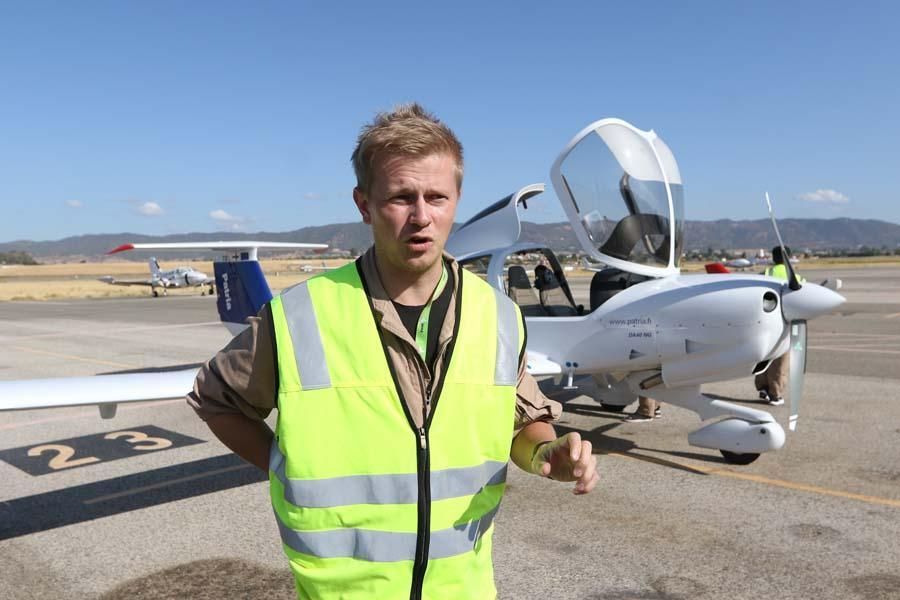 Patria, la escuela de pilotos finlandesa de Córdoba