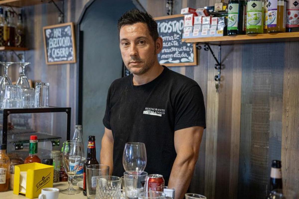 Adrián Dolz, del restaurante El Único.