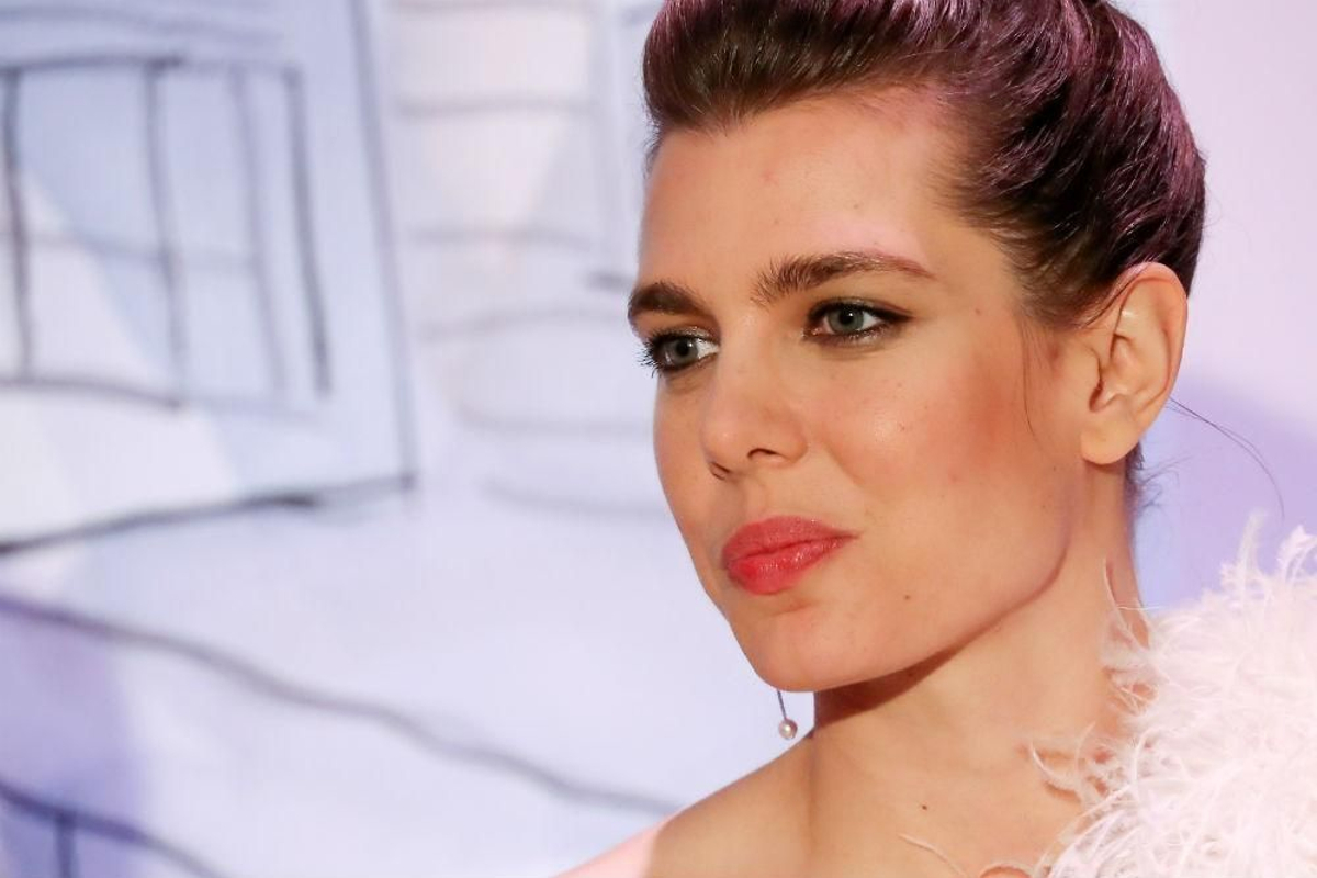 Carlota Casiraghi a su llegada al Baile de la Rosa