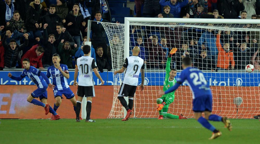 Alavés - Valencia, en imágenes