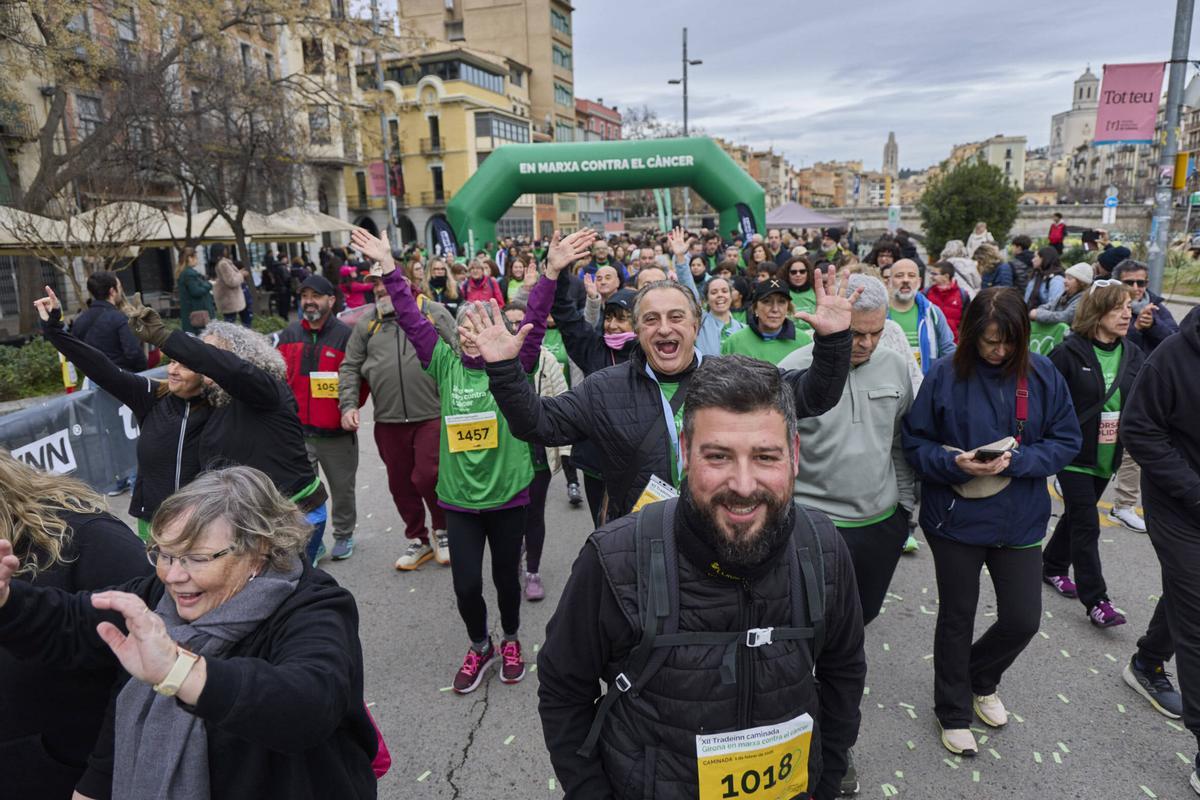 La XII Tradeinn Cursa Girona en Marxa Contra el Càncer en imatges