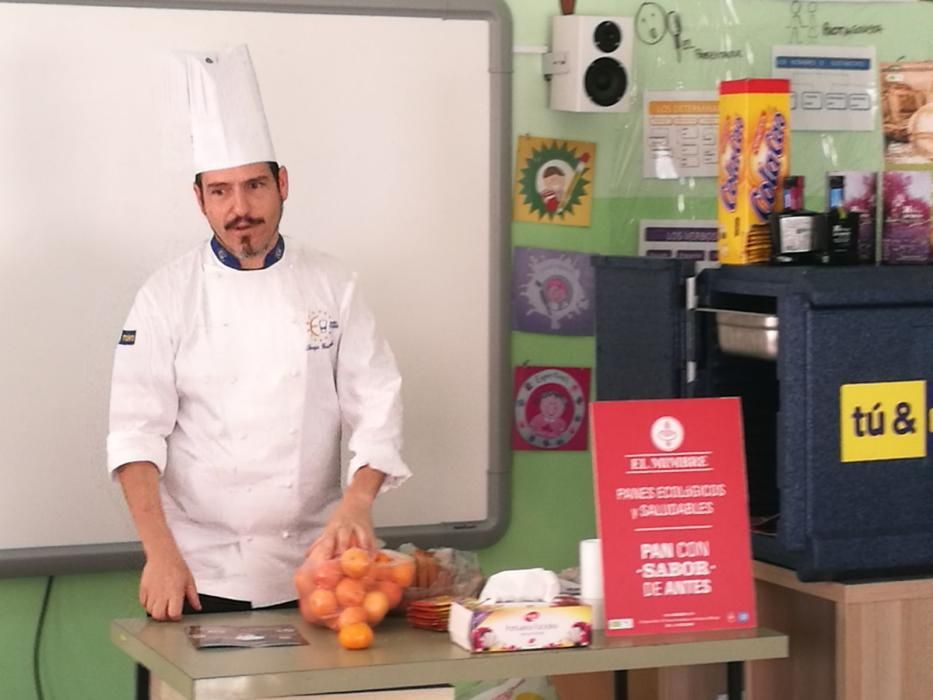 Taller con niños del cocinero Sergio Garrido