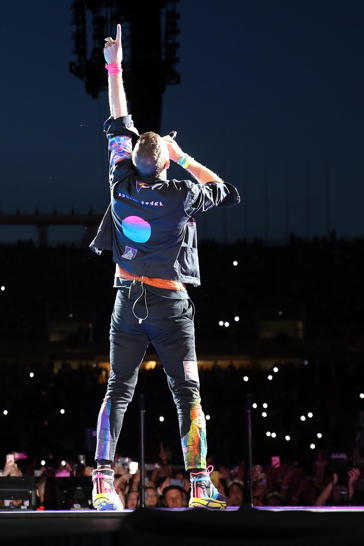 Coldplay en el Estadi Olímpic Lluis Companys