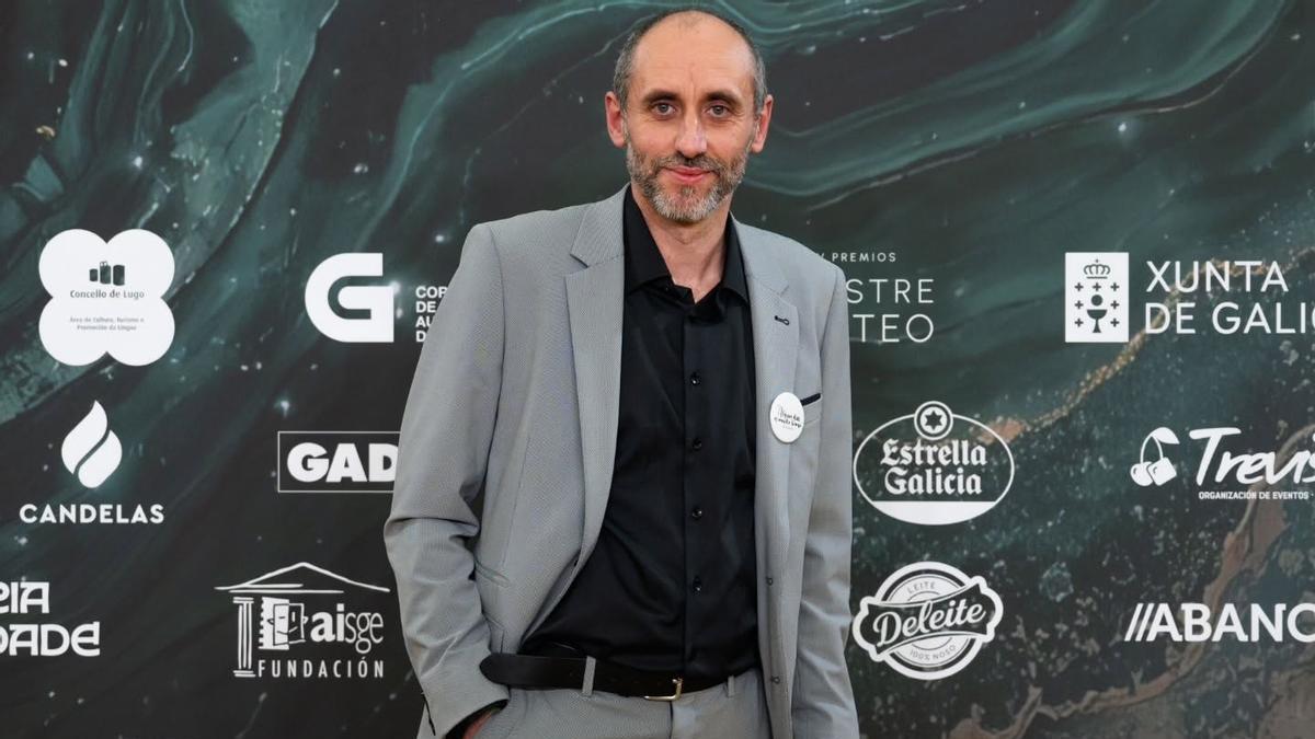 El actor en la gala de los Mestre Mateo de este año, donde estuvo nominado.