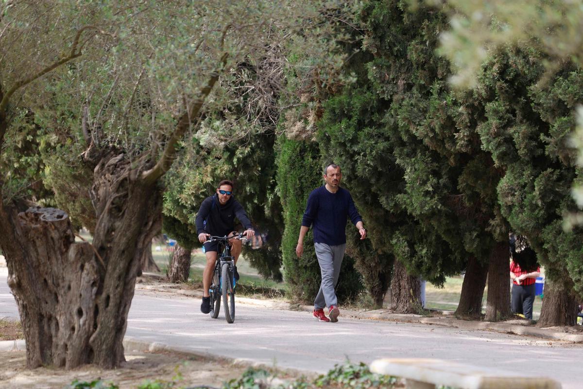Lunes de Pascua en el parque de Sant Vicent de Llíria