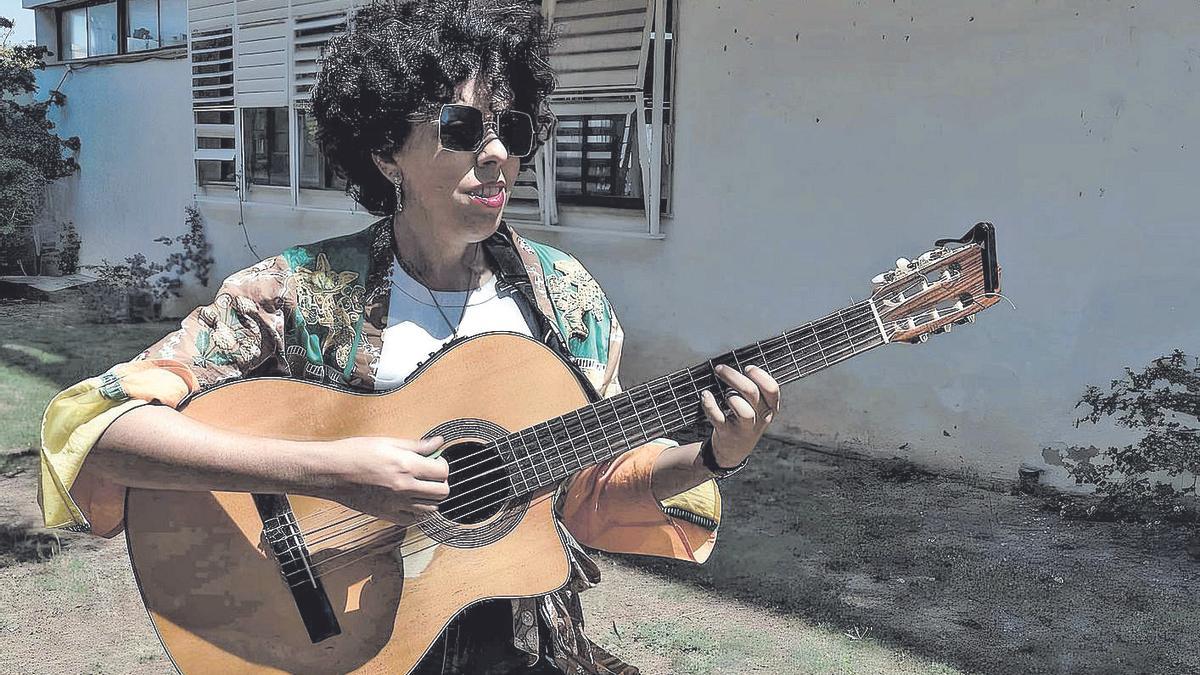 Paula Presente, en las insatalaciones de este diario.