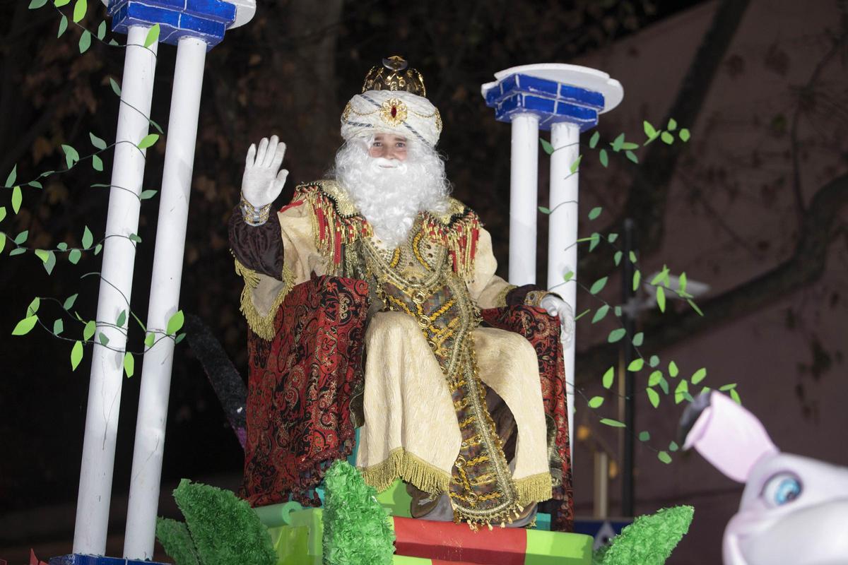 La cabalgata de Reyes de Xàtiva de 2023.