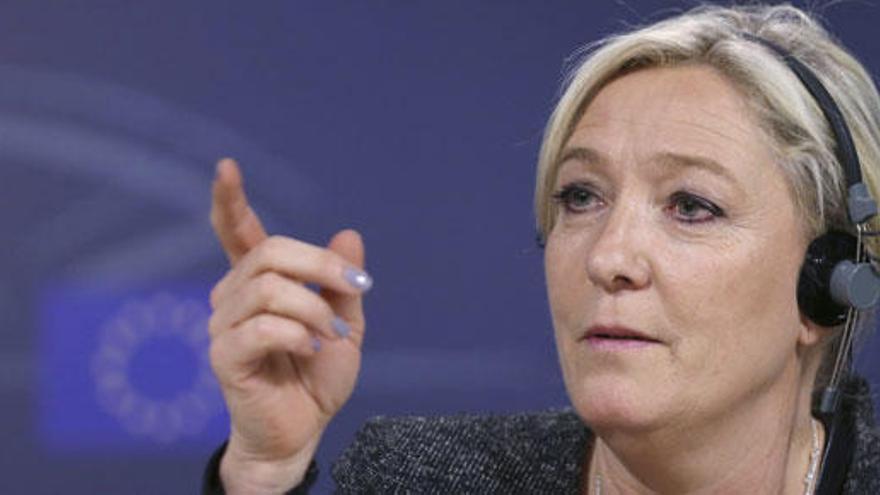 La jefa del ultraderechista Frente Nacional francés, Marine Le Pen