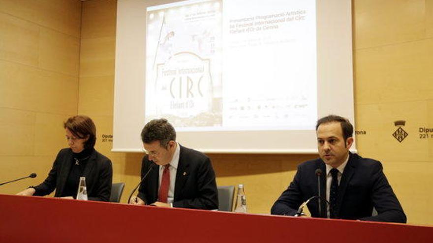 Presentació del Festival del Circ a Girona.