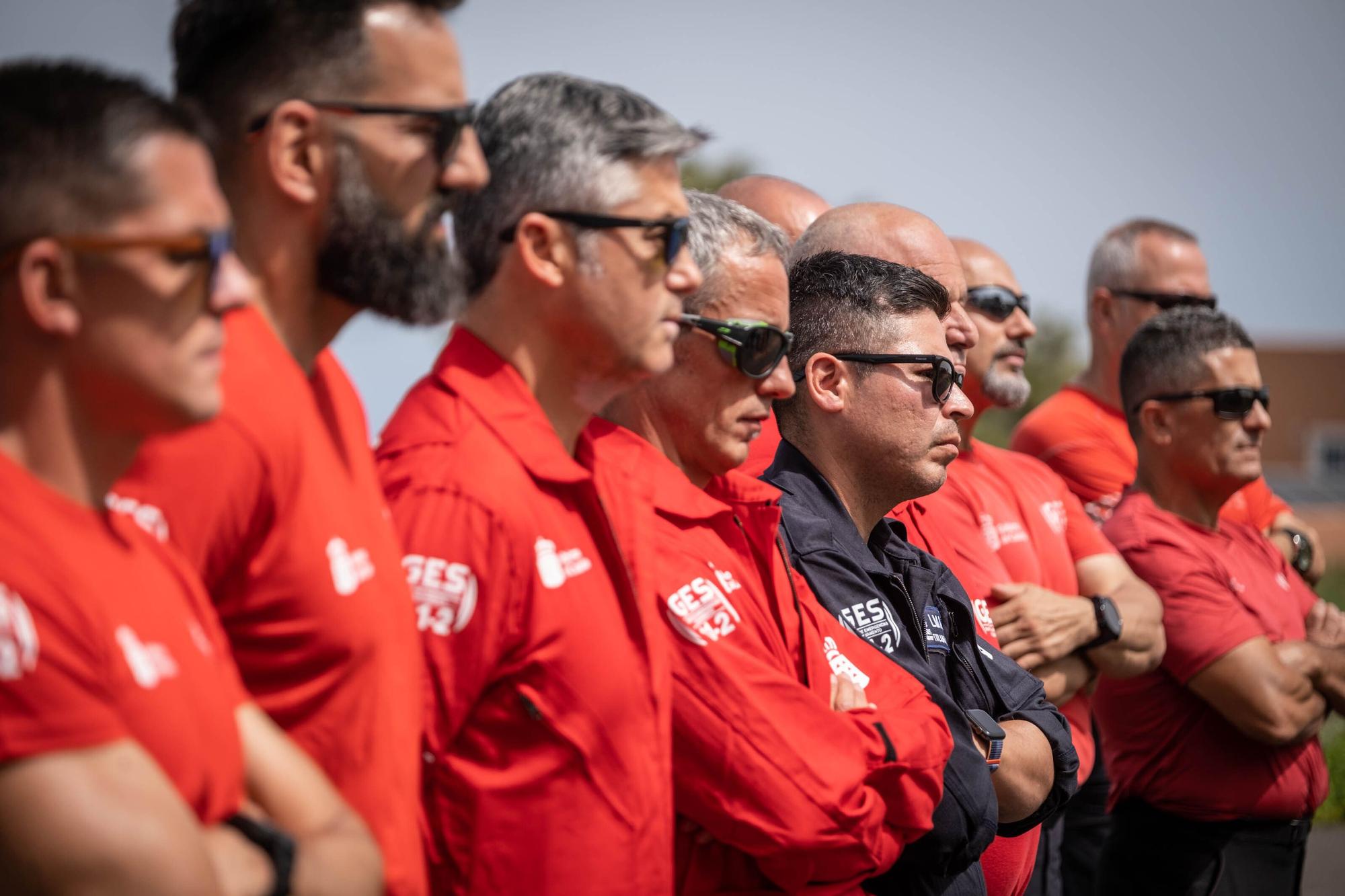 Presentación del nuevo modelo de helicópteros del Gobierno de Canarias