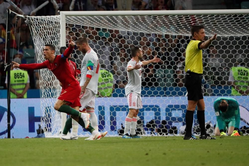 Mundial 2018: Las mejores imágenes del Portugal - España