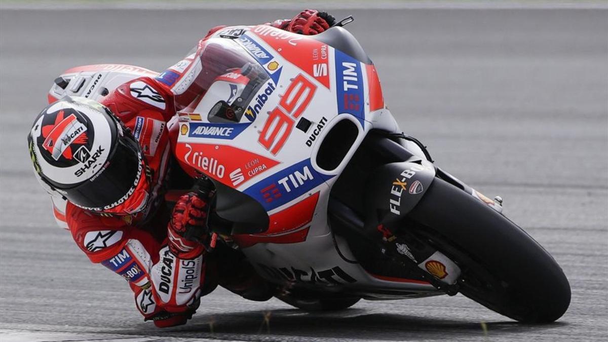 Lorenzo, con la Ducati