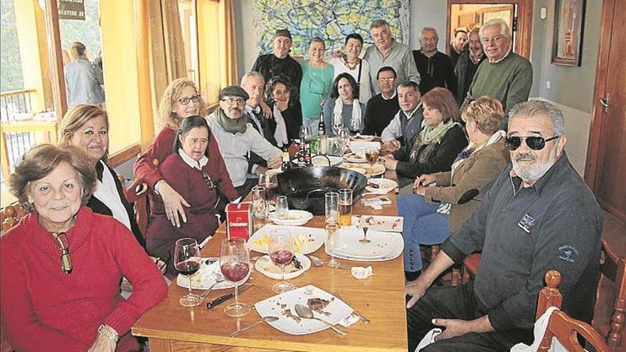 gran acogida del refugio del pintor en algallarín