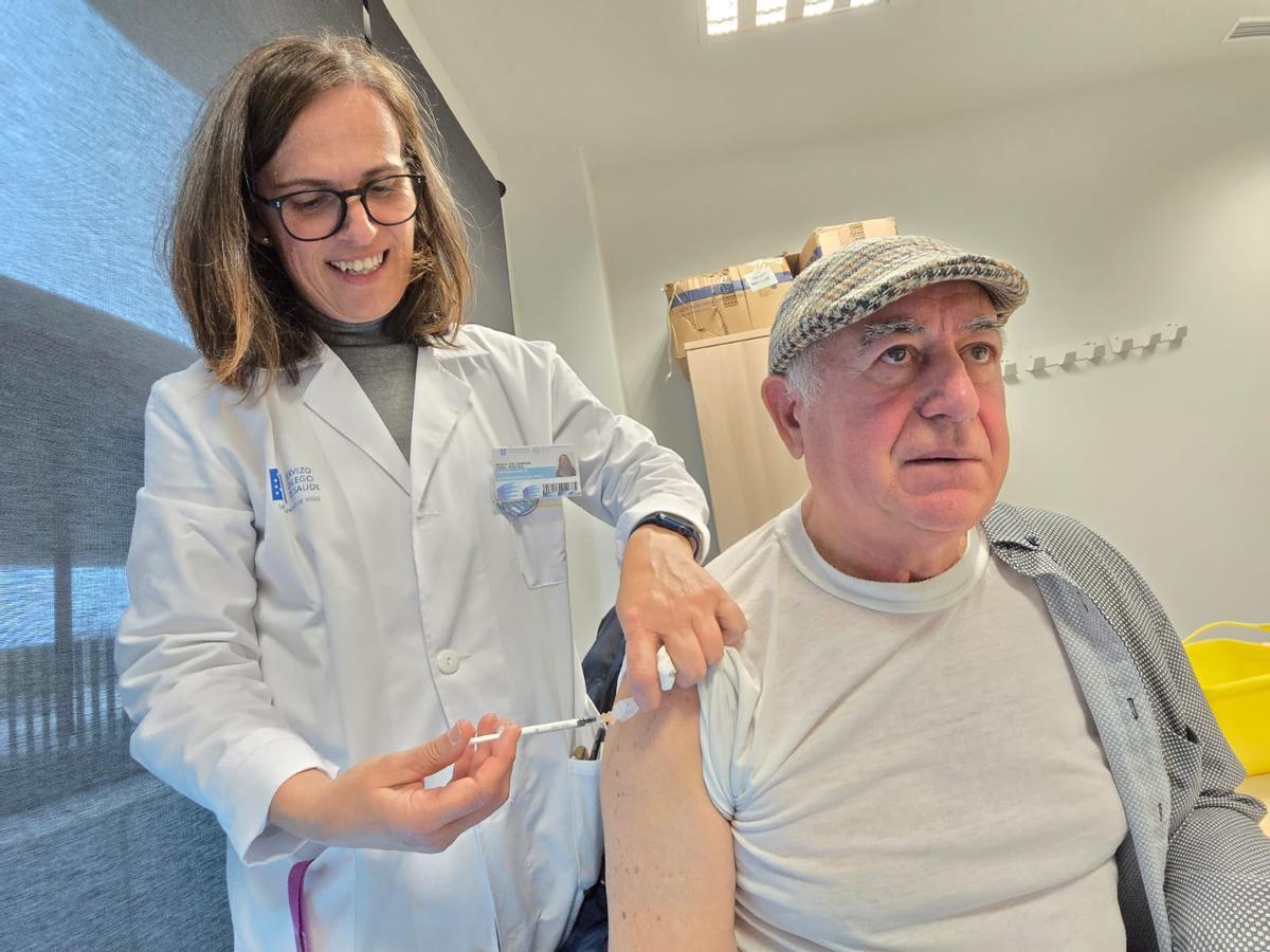 Hasta dos horas de cola en el Cunqueiro para participar en el ensayo clínico frente al Virus Respiratorio Sincitial