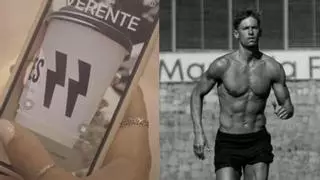 Las redes estallan contra Marcos Llorente por un café con un logo parecido a las SS nazis