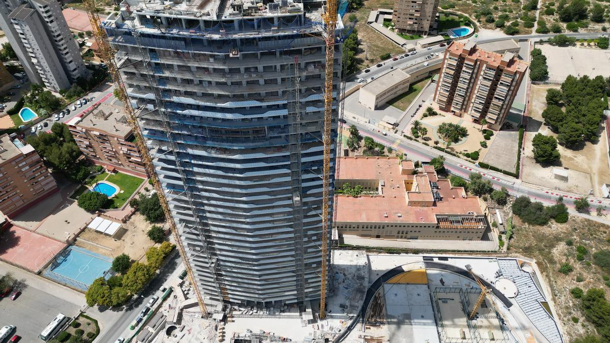 Las obras de Benidorm Beach ya están muy avanzadas.