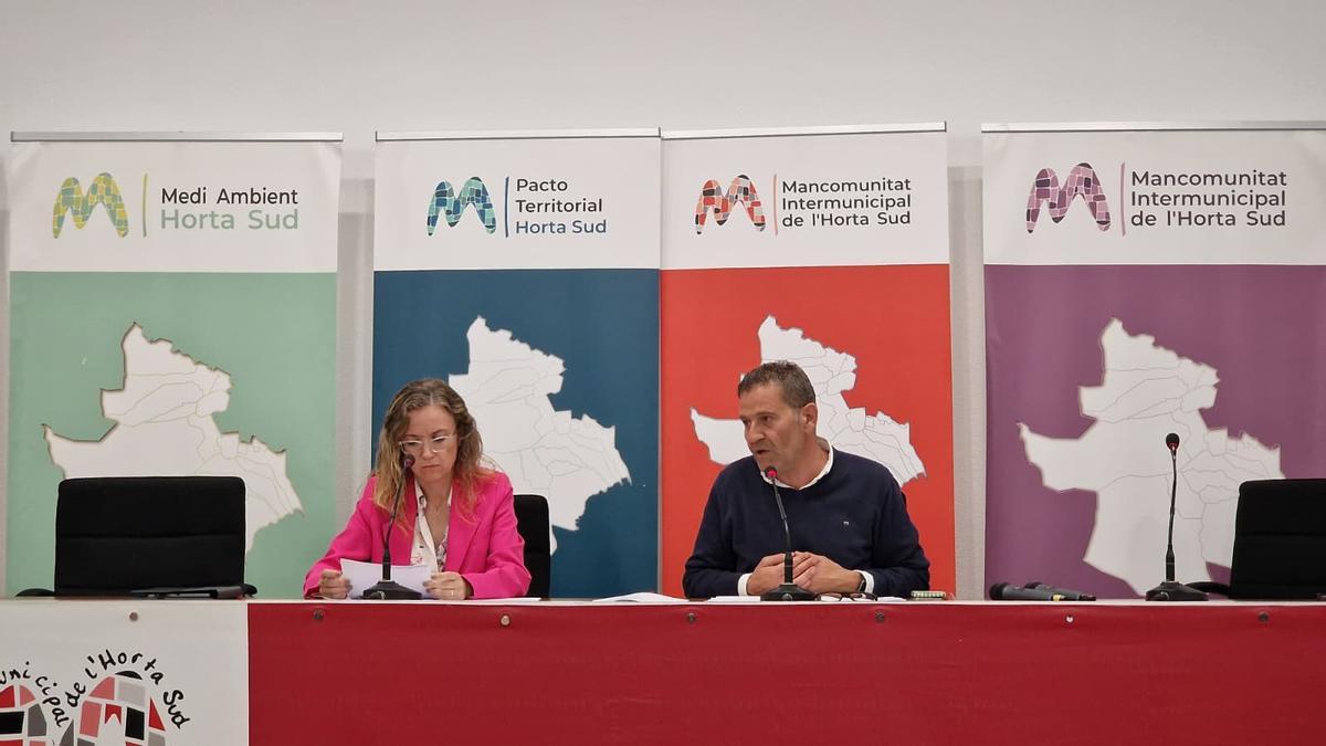 El presidente de la Mancomunitat de l'Horta Sud, José F. Cabanes.