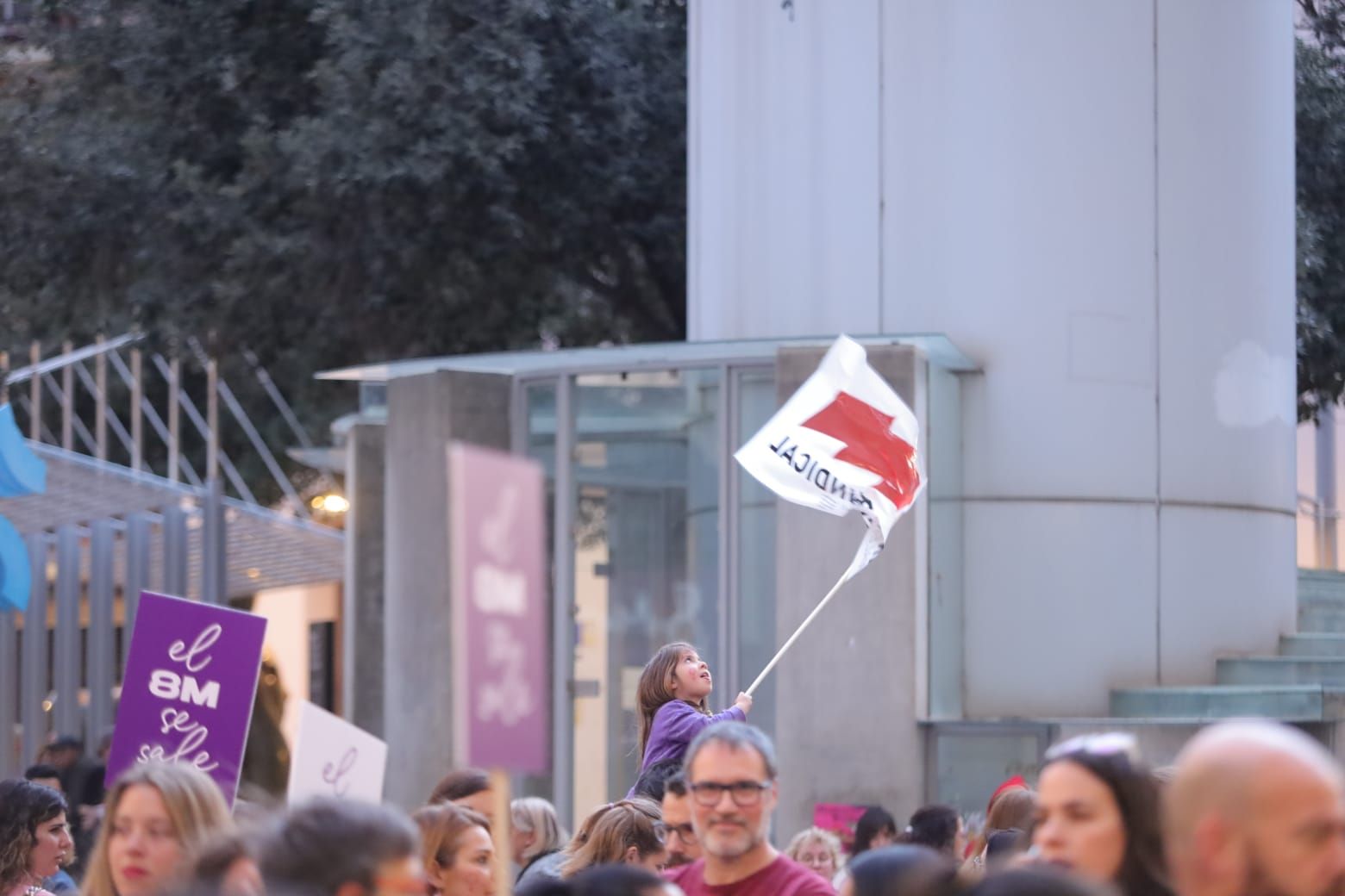 Las mejores imágenes de la manifestación del 8-M en Castellón