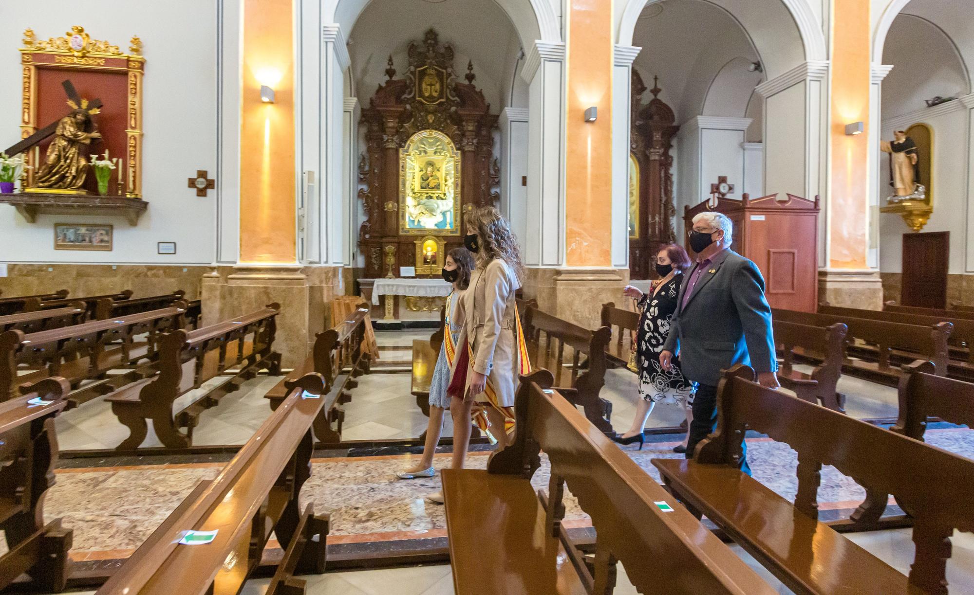 Benidorm conmemora el hallazgo de la Virgen del Sufragio