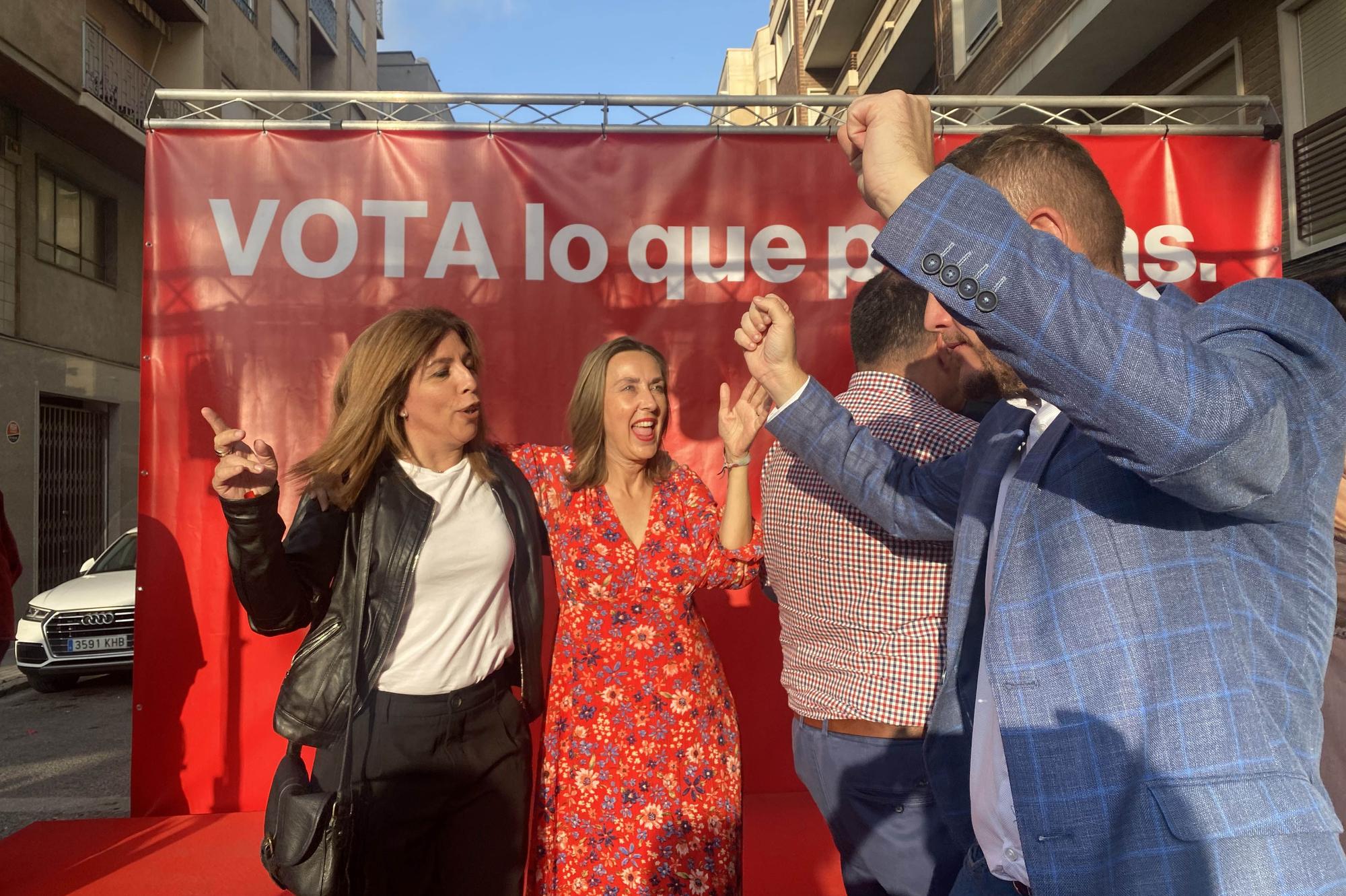 Cierre de campaña del PSOE de Elche