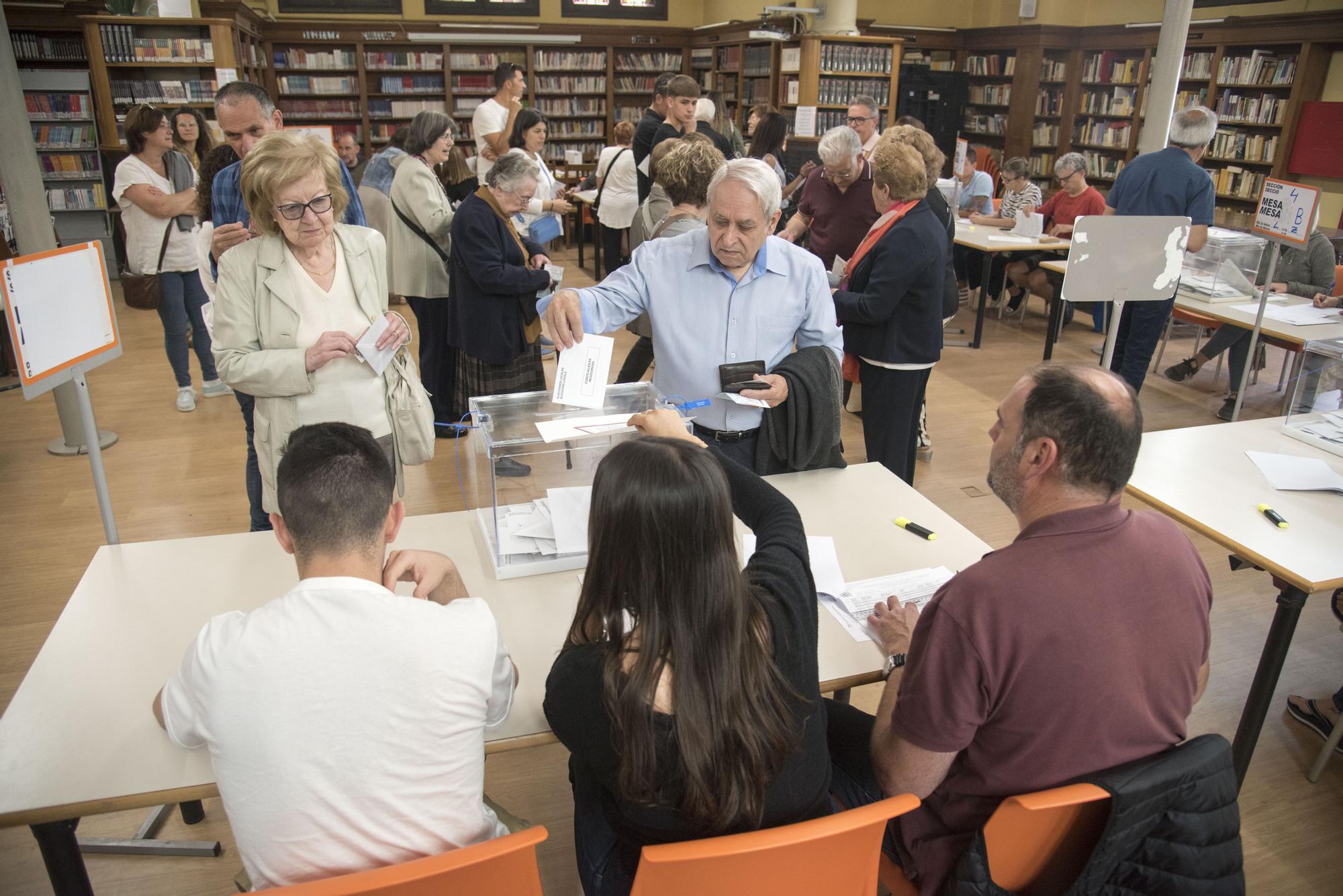 Les imatges de les eleccions municipals 2023 a Manresa