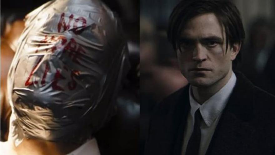 Robert Pattinson como Batman.