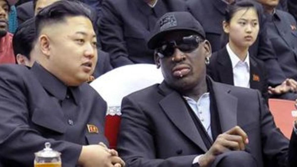 Dennis Rodman &quot;amigo para toda la vida de Kim Jong-Un&quot;