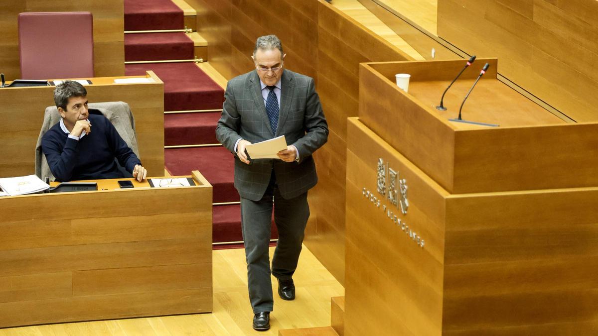 Gan Pampols, en las Corts.