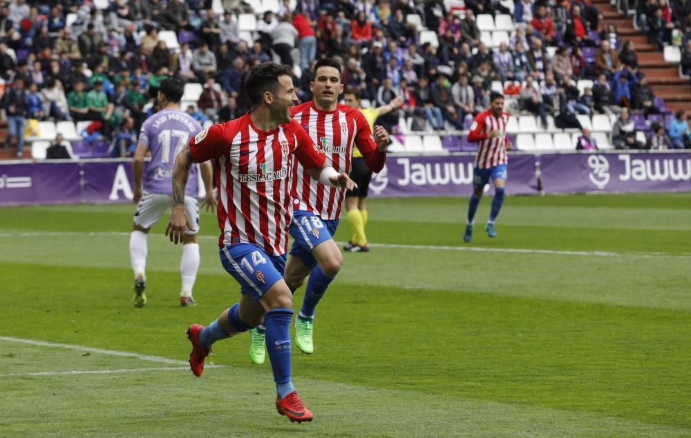 Valladolid - Sporting, en imágenes