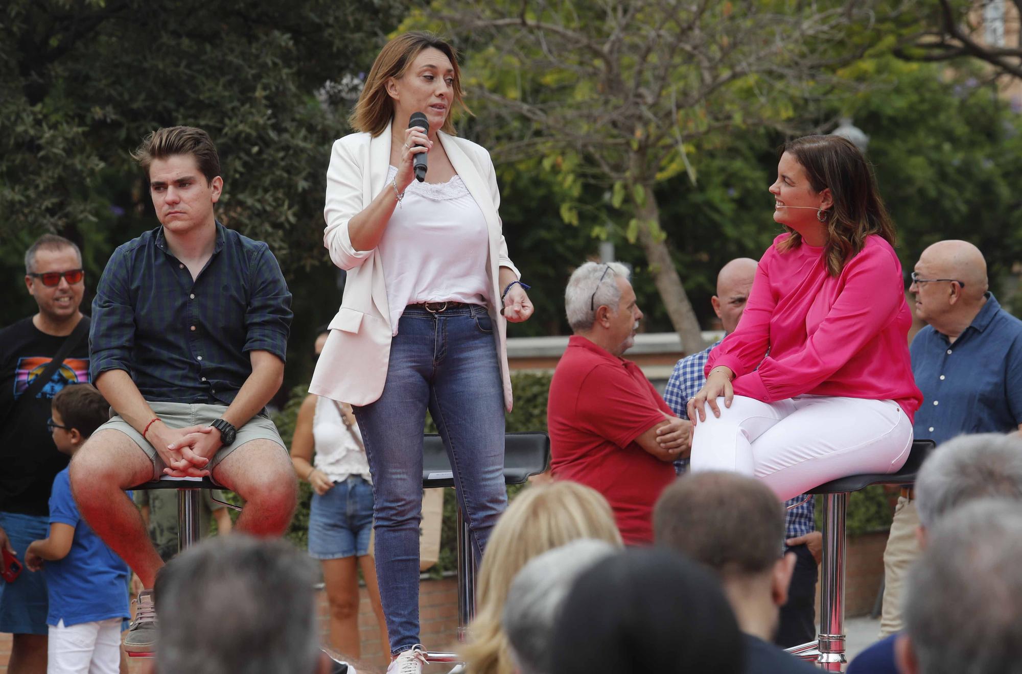 Presentación de la candidatura de Sandra Gómez a las primarias del PSPV