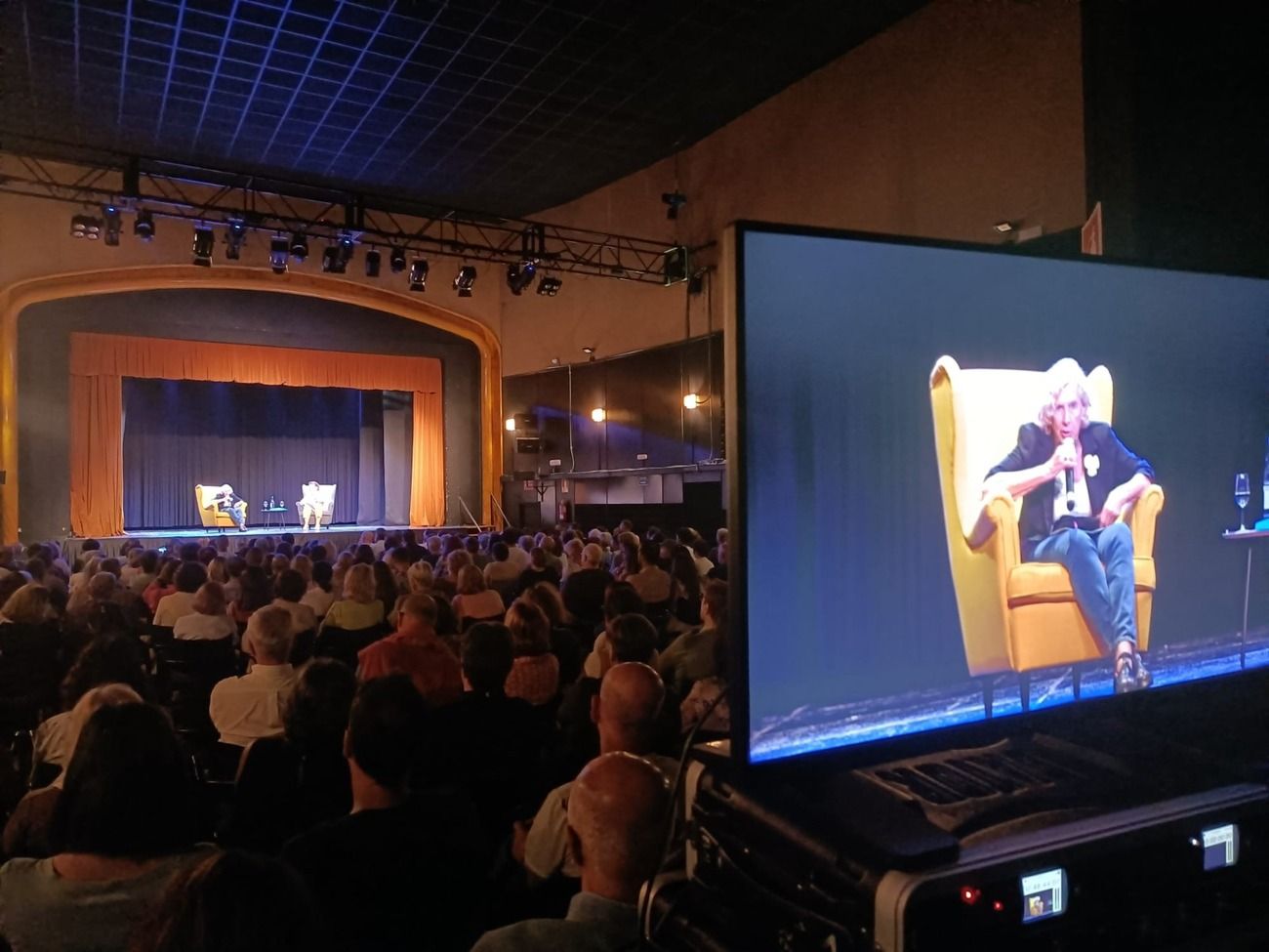 Presentación del nuevo libro de Manuela Carmena en Santa Brígida