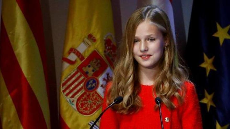 La Princesa Elionor: «Catalunya sempre ocuparà un lloc especial al meu cor»