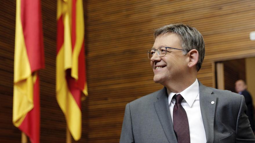 Ximo Puig, al inicio de su primer debate de política general