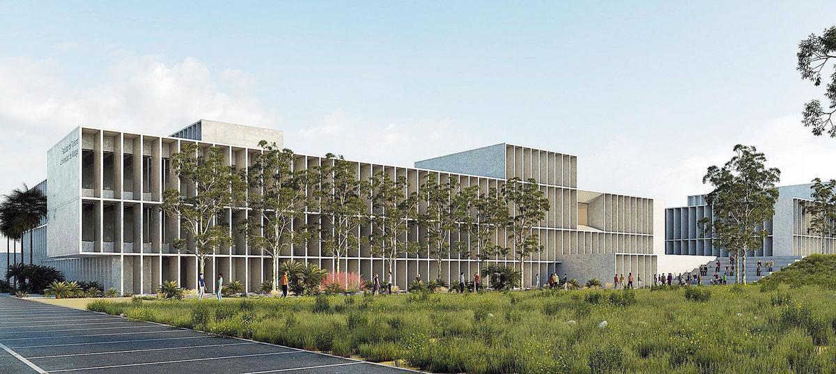 Así será la nueva Facultad de Turismo de la Universidad de Málaga.
