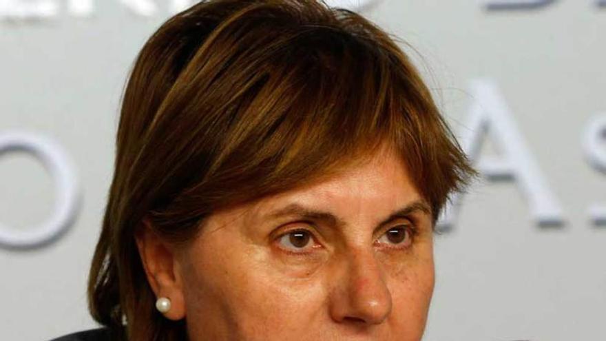 Pilar Varela, ayer.