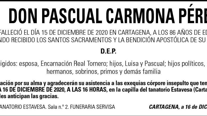 D. Pascual Carmona Pérez