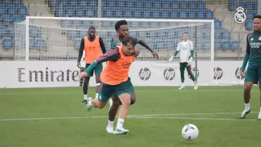 Vinícius y otros internacionales regresan para incorporarse al trabajo en el Real Madrid