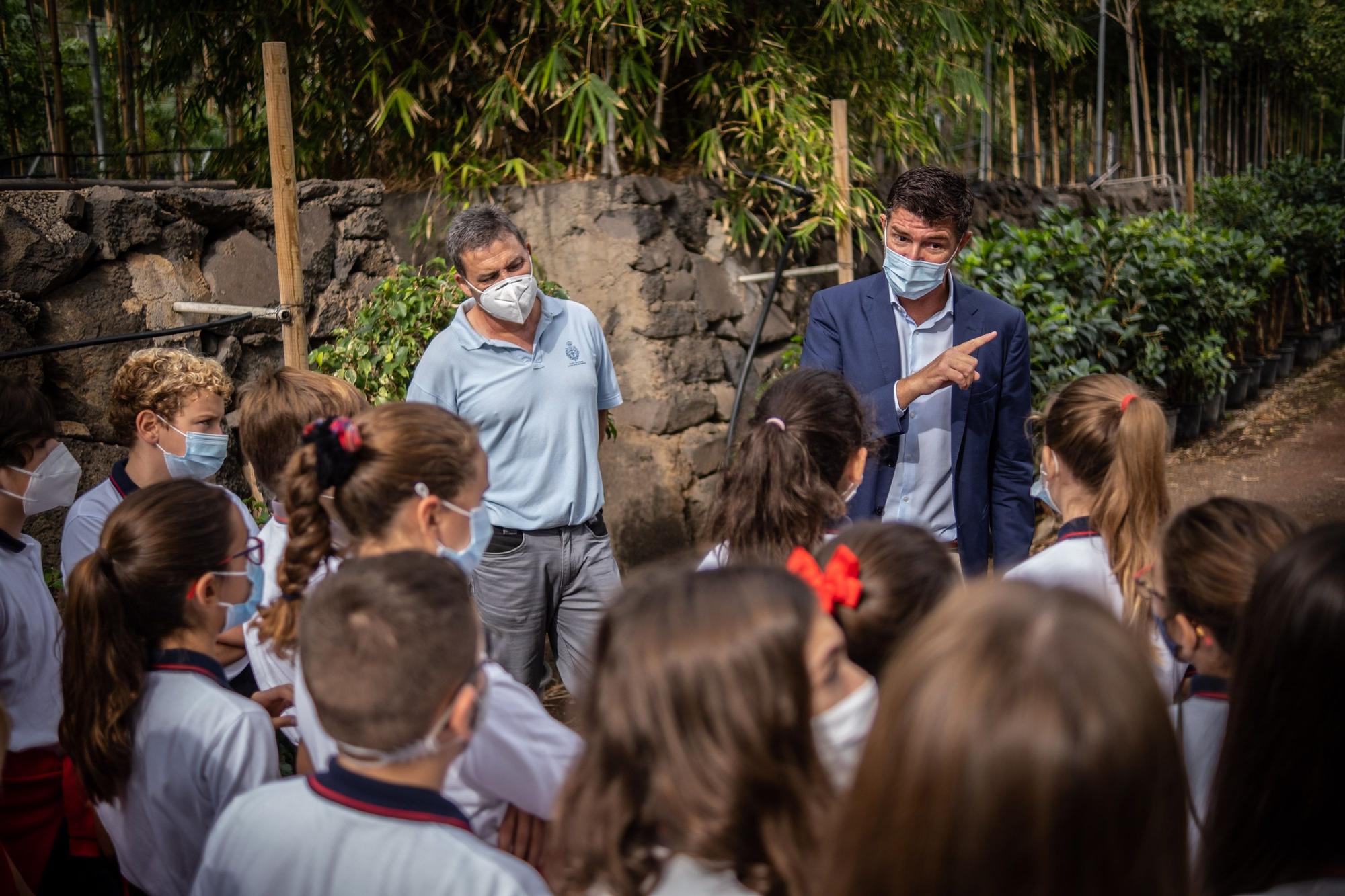 Visita a la fábrica de los jardines