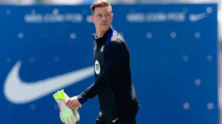 Ter Stegen: "Me siento mejor que nunca"