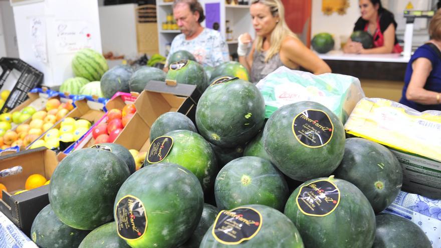 Asaja Alicante atribuye el desabastecimiento de sandías al recorte del trasvase Tajo-Segura