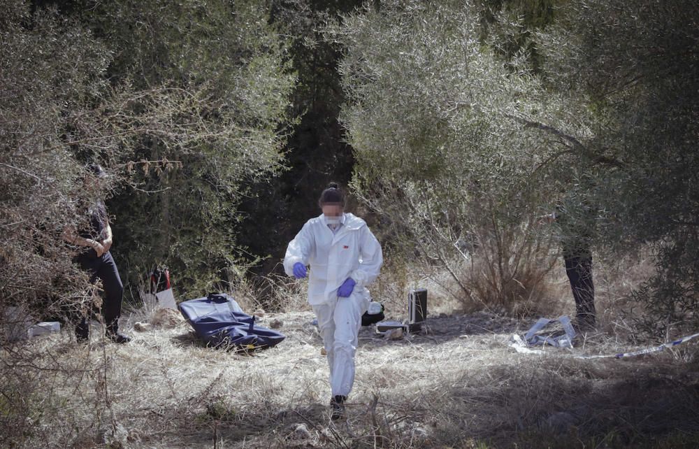 Hallan el cadáver de un joven carbonizado en Palma