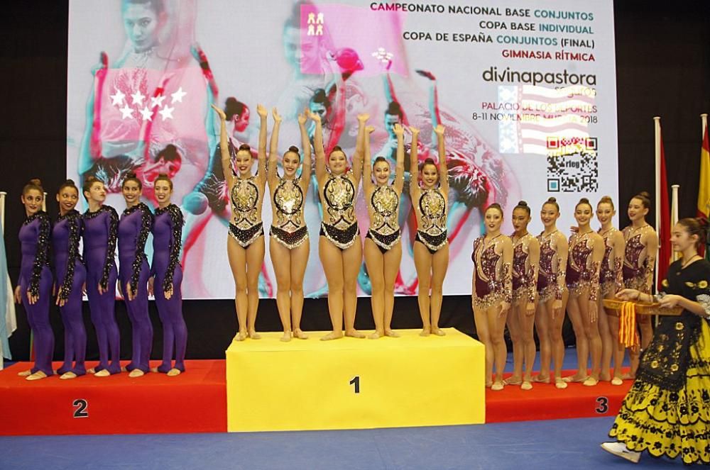 Entrega de premios del Nacional Base de Gimnasia Rítmica