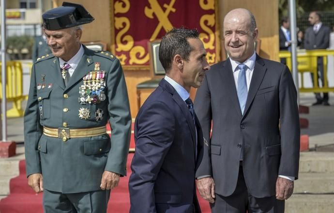 12/10/2017 LAS PALMAS DE GRAN CANARIA. Celebración del Día la Patrona de la Guardia Civil en la Comandancia de Las Palmas. FOTO: J. PÉREZ CURBELO