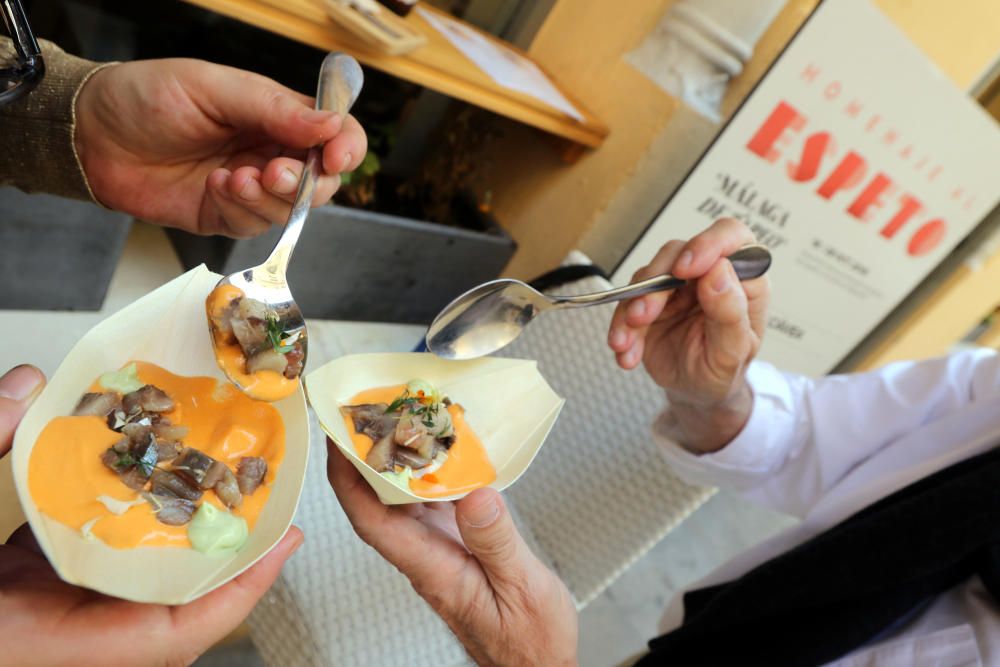 Málaga de Tapeo, Homenaje al espeto