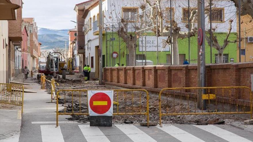 Comienzan las obras de renovación de varias calles y la mejora de aceras